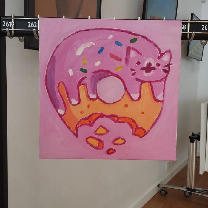 jem oczami i połykam wzrokiem