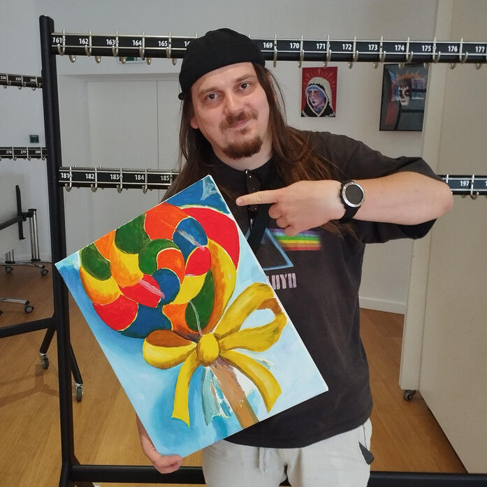 jem oczami i połykam wzrokiem