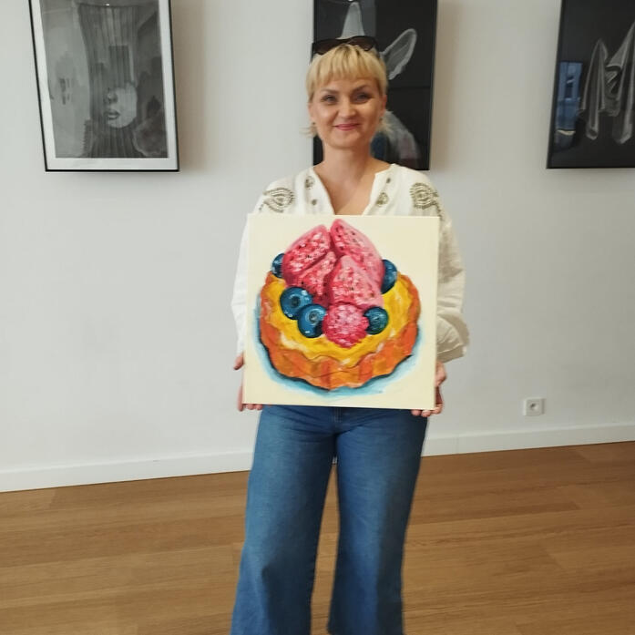 jem oczami i połykam wzrokiem