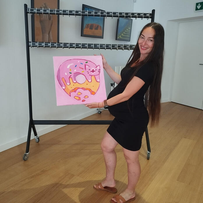 jem oczami i połykam wzrokiem