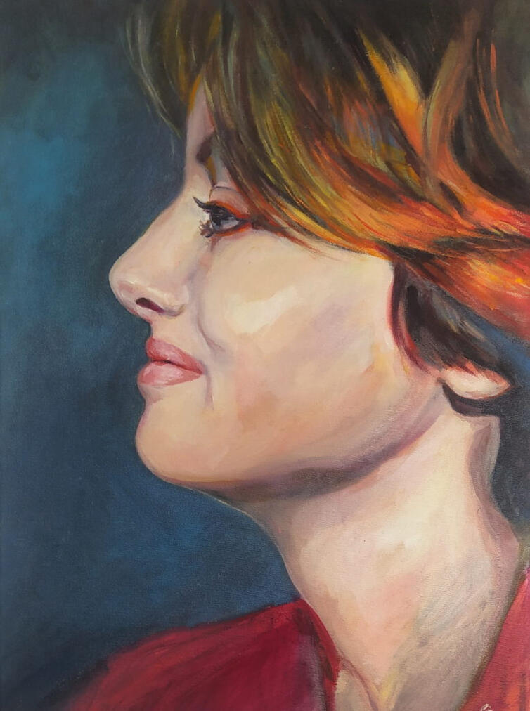 Amelia Olej na płótnie 50x70cm