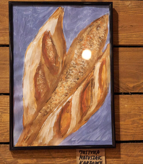 Wernisaż malarstwa dzieci.