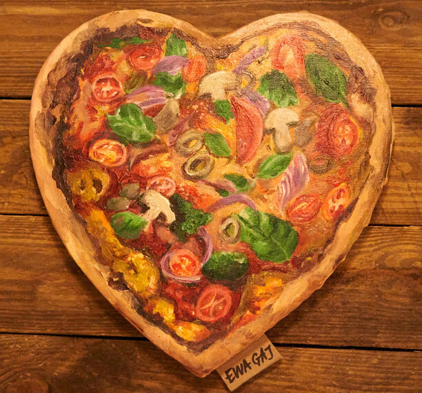 Wernisaż malarstwa dzieci.