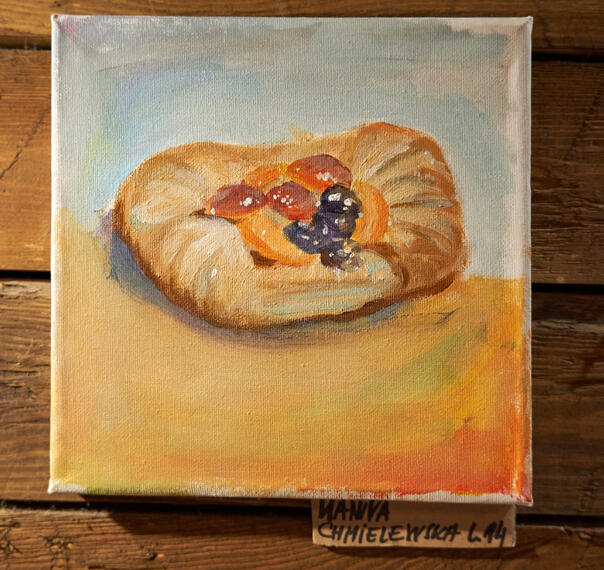 Wernisaż malarstwa dzieci.