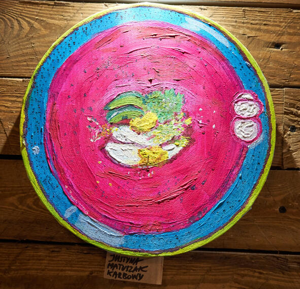 Wernisaż malarstwa dzieci.