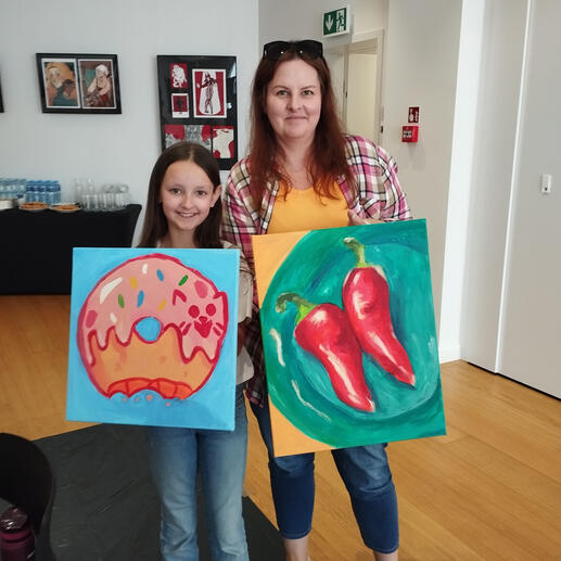 jem oczami i połykam wzrokiem