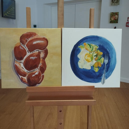 jem oczami i połykam wzrokiem