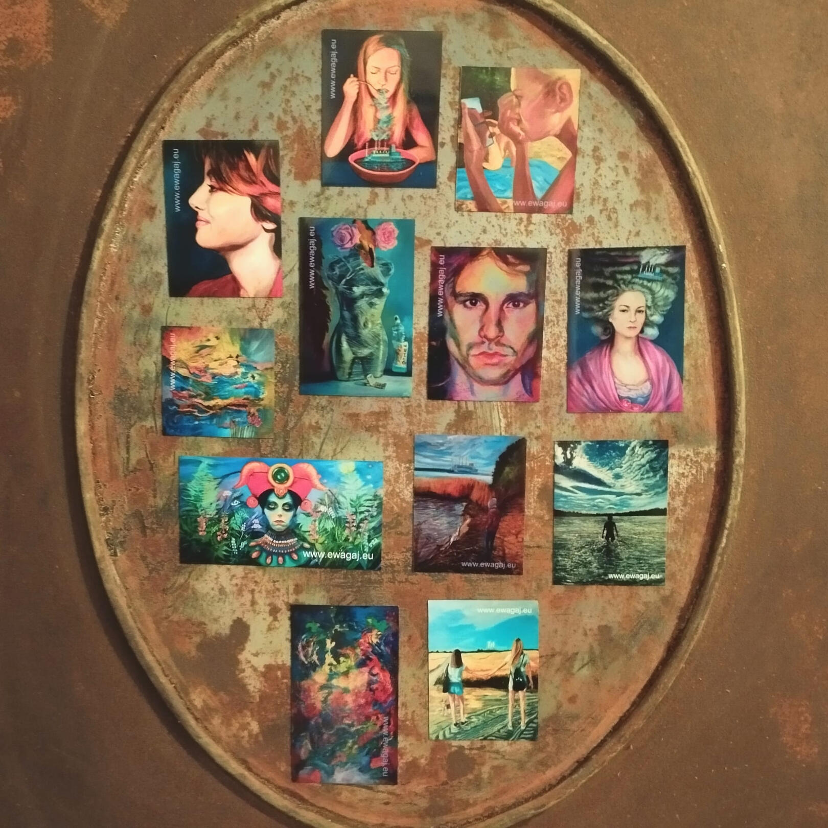 Magnesy 10 zł plus kw. Zestaw 10 magnesów 100 zł plus 1 gratis