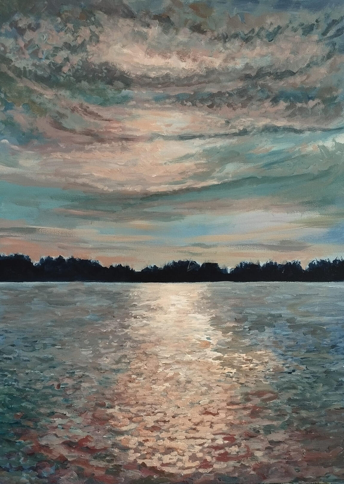 Obraz akrylowy na płótnie 60x80 cm.