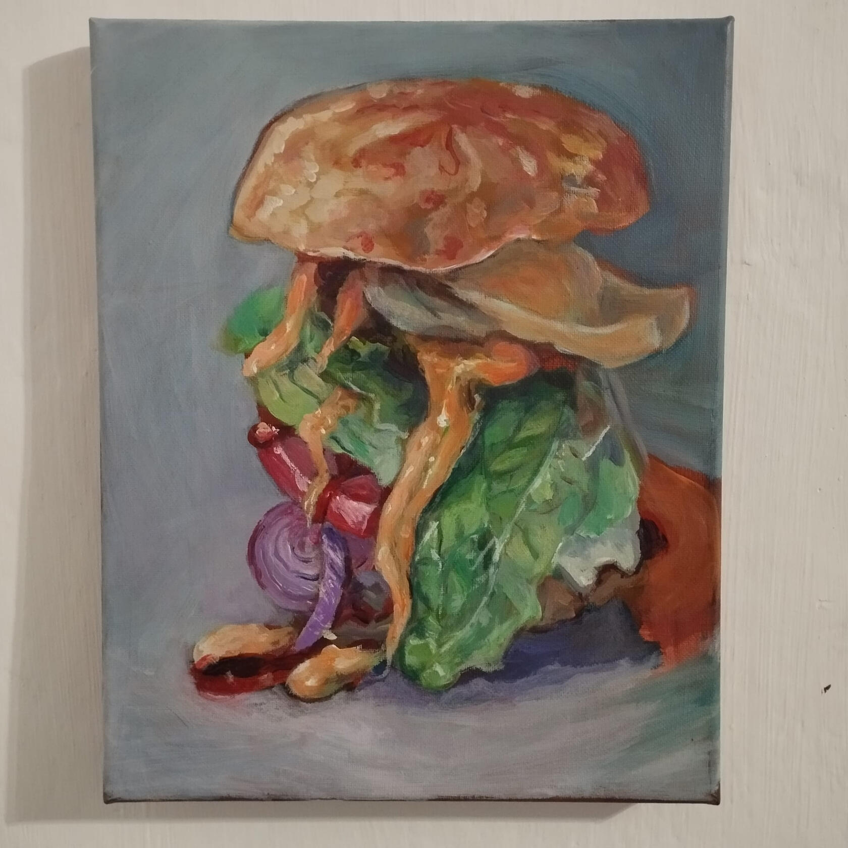 Obraz akrylowy na płótnie 25x30 cm.