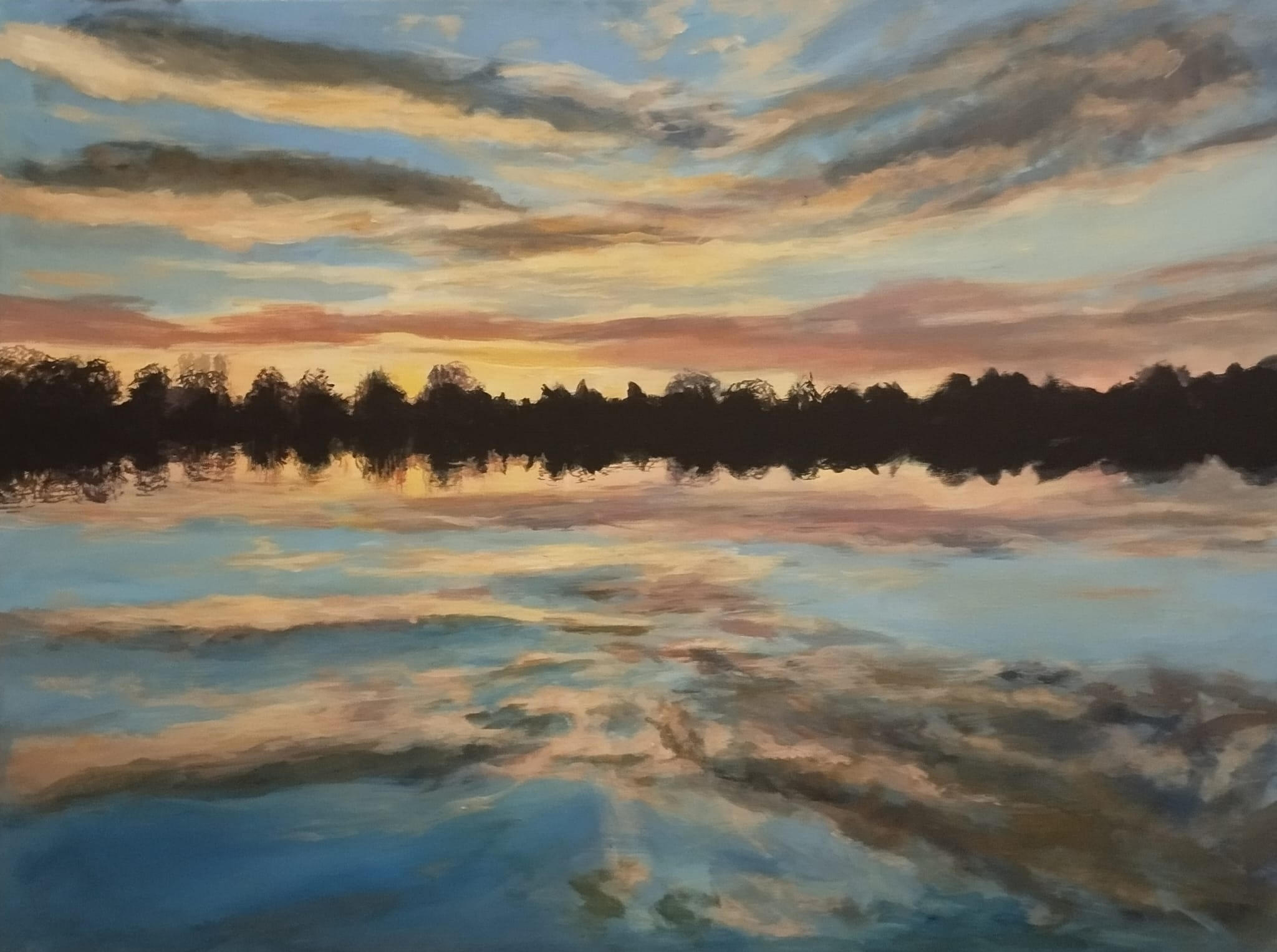 Obraz akrylowy na płótnie 50x70 cm.