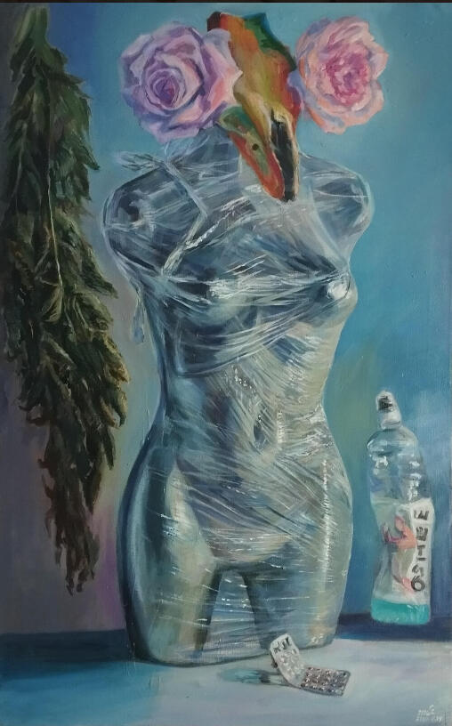 Obraz akrylowy na płótnie 70x110cm.